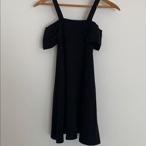 Cinnamon Girl black shoulder dress Size 11/12